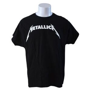 Metallica Graphic Tee Black Band Tee Classic Rock Metal Mens XL